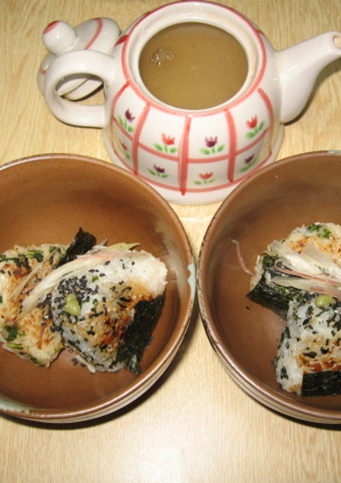 焼きおに茶漬け、ちょい悪おやじ風-レシピのメイン写真