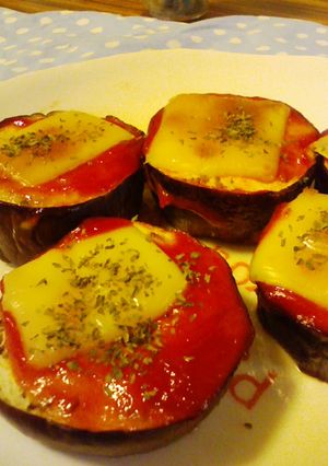 簡単♪ナスのマヨケチャチーズ焼き-レシピのメイン写真