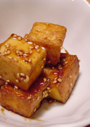 厚揚げの甘辛炒め-レシピのメイン写真