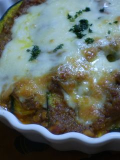 カボチャとキーマカレーのチーズ焼き-レシピのメイン写真