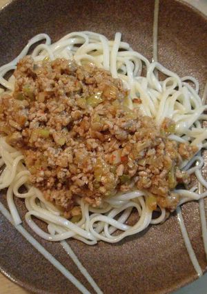 ジャージャー☆ジンジャーうどん-レシピのメイン写真