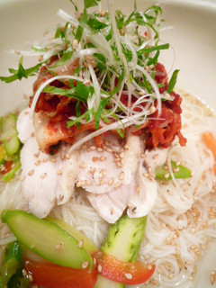塩鶏素麺-レシピのメイン写真