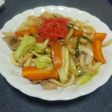 (増量)ヤマキめんつゆで焼きうどん