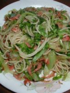 桜えびとキャベツのパスタ-レシピのメイン写真
