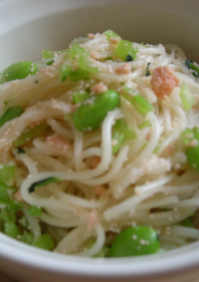 超簡単！たらこのそうめん炒め-レシピのメイン写真