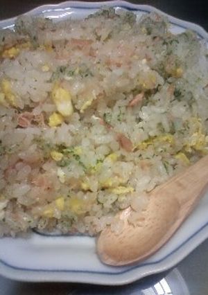 包丁いらず！青海苔とツナのおいしい炒飯-レシピのメイン写真