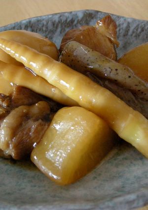 こってり♪圧力鍋でたけのこ入り豚の角煮-レシピのメイン写真