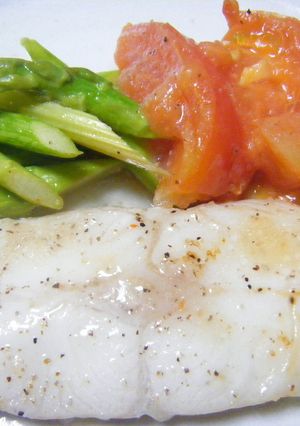 ドレッシングで焼くだけの白身魚ソテー①-レシピのメイン写真