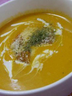 ¢★かぼちゃと粉チーズで濃厚スープ★¢-レシピのメイン写真