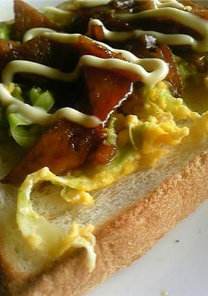 スパム照りマヨトースト-レシピのメイン写真