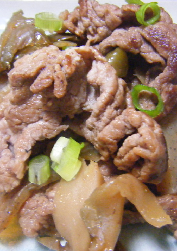 ザーサイとこんにゃくと残り肉の炒め物-レシピのメイン写真