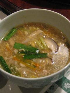 スープダイエット①酸辣湯風豚肉のスープ-レシピのメイン写真