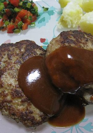 絶品☆母直伝のハンバーグ-レシピのメイン写真