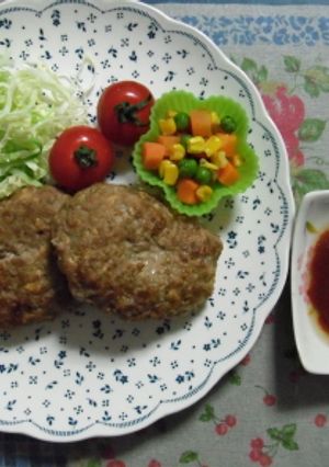 ♬我が家のハンバーグとロコモコ♬-レシピのメイン写真