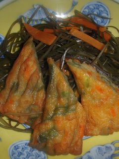 切り昆布と薩摩揚煮-レシピのメイン写真