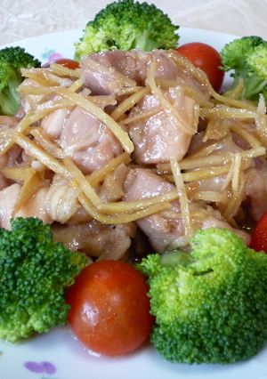 鶏もも肉の生姜たっぷりトロトロ煮-レシピのメイン写真