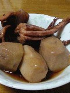 いかと里芋の煮物!-レシピのメイン写真