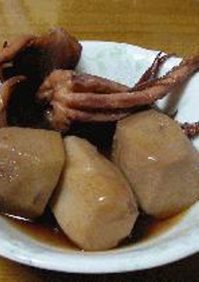 いかと里芋の煮物！-レシピのメイン写真