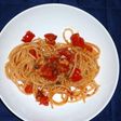 ツナとトマトのパスタ、シチリアの味