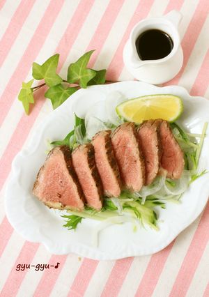 ★材料３つ♪１５分で簡単ローストビーフ★-レシピのメイン写真