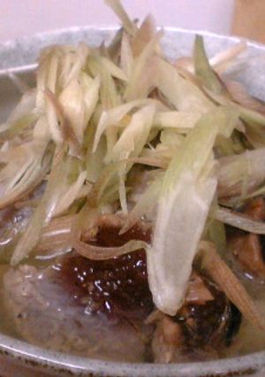 鰹のたたきのお汁丼♪-レシピのメイン写真