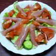 生ハム☆トマトのサラダ