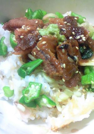 夏の穴子丼-レシピのメイン写真