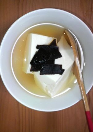 簡単すぎっ！材料ふたつde湯どうふもどき-レシピのメイン写真