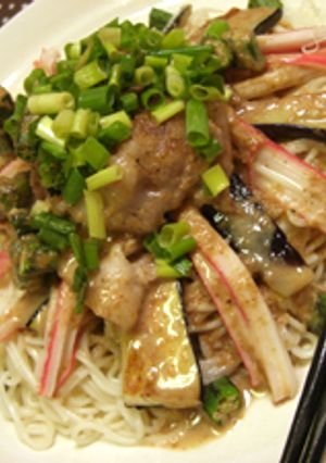 夏にあっさり★ごまドレそうめん-レシピのメイン写真