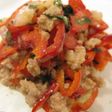 エスニック風ひき肉サラダ