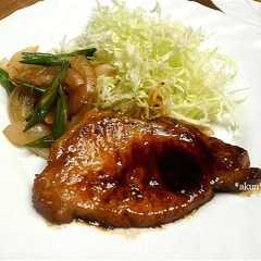 รูปของ 家族、大満足♪　ポークソテー