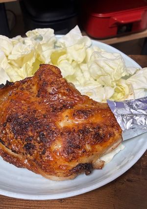 魚焼きグリルで骨付き鳥-レシピのメイン写真
