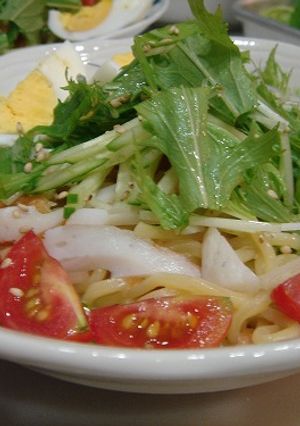 ゴマドレでラーサラ！-レシピのメイン写真