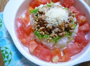 離乳食　ベビーだってタコライス-レシピのメイン写真