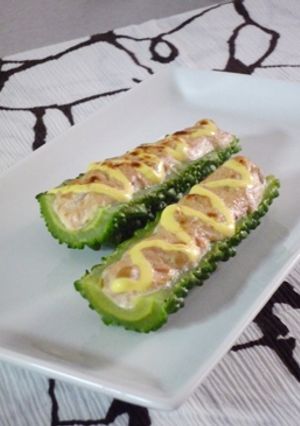 スティックゴーヤのマヨネーズ焼き-レシピのメイン写真