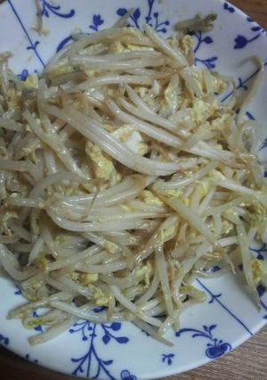 簡単☆安い!!もやしの卵とじ-レシピのメイン写真