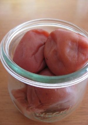 減塩梅干し（塩分１０％）-レシピのメイン写真