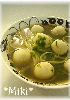 お肌ぴかぴか。パクチー麺-レシピのメイン写真