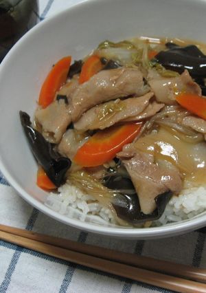 中華丼・焼きそばに★野菜あんかけ★-レシピのメイン写真
