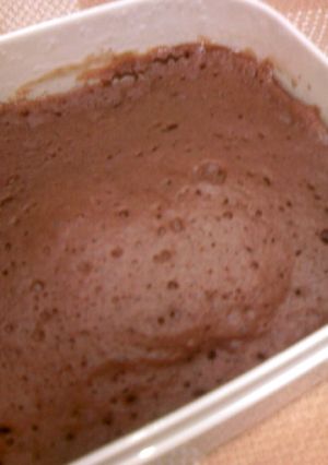 ﾚﾝｼﾞでﾁｮｺｹｰｷ-レシピのメイン写真