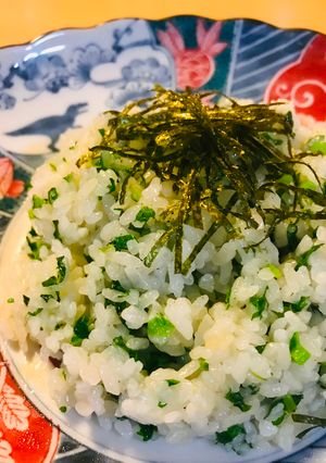 大根の葉のササッとチャーハン-レシピのメイン写真