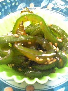 お弁当の彩りに!ピーマンのオイスター炒め-レシピのメイン写真