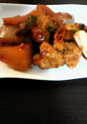 鶏の辛煮(ﾀﾞｯﾒｳﾝﾁﾑ)*韓国料理*-レシピのメイン写真