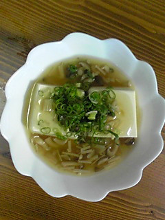 湯豆腐のきのこあんかけ-レシピのメイン写真