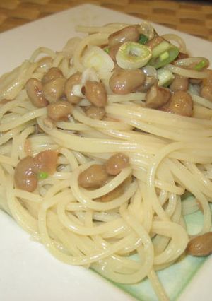 中華風　納豆パスタ-レシピのメイン写真