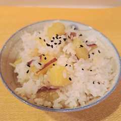 รูปของ さつまいもごはん