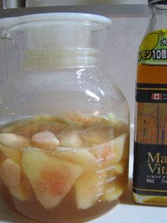 桃のフルーツ酢-レシピのメイン写真