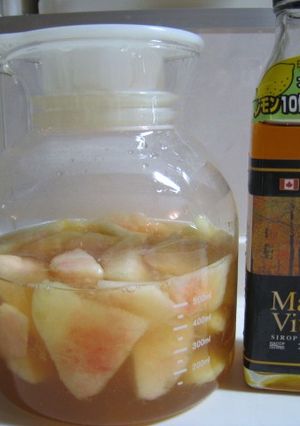 桃のフルーツ酢-レシピのメイン写真