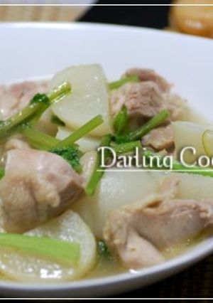 カブと鶏肉の柚子胡椒煮-レシピのメイン写真