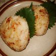 ごま油で☆チーズとしらすの焼きおにぎり